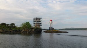 Klokketårnet på Figgeskjær restaureres 2013